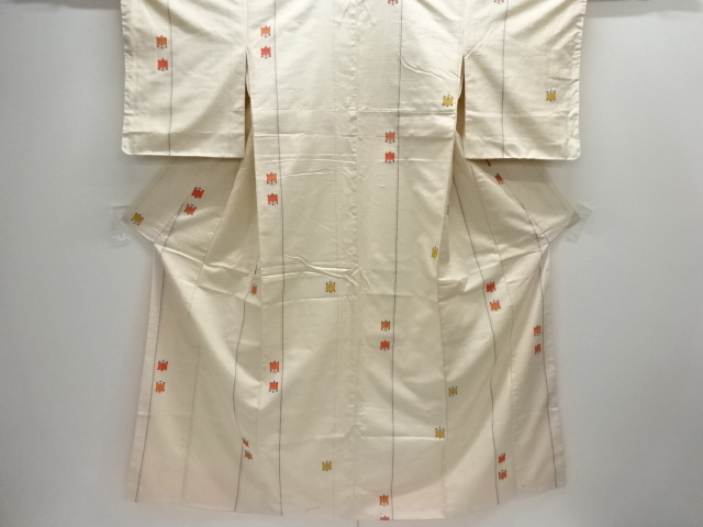 Japanese Kimono / Tsumugi Omeshi Silk